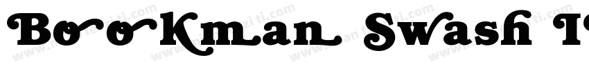 Bookman Swash ITC Me字体转换